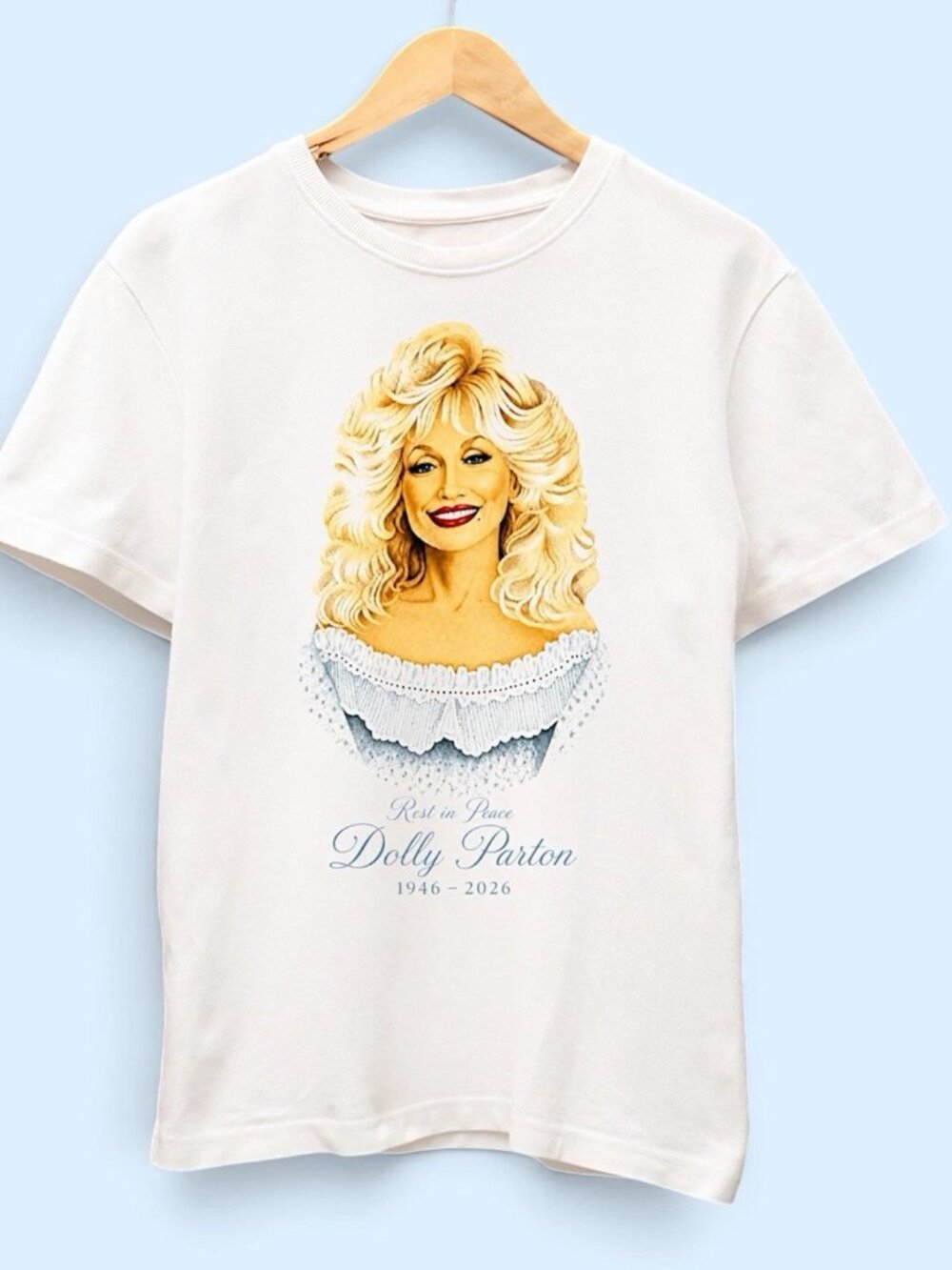 Dolly Parton Rest In Peace Memorial T Shirt